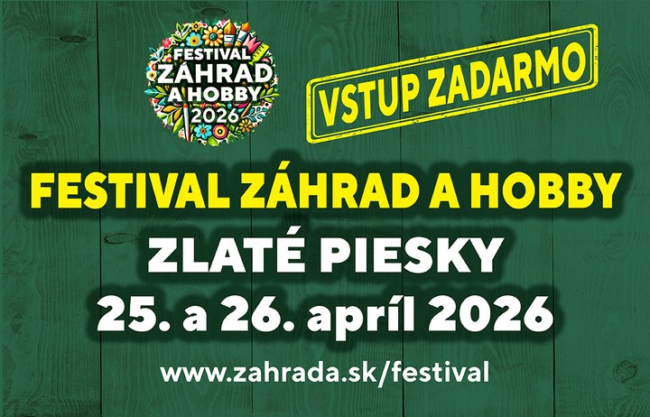 Festival záhrad a hobby 2026